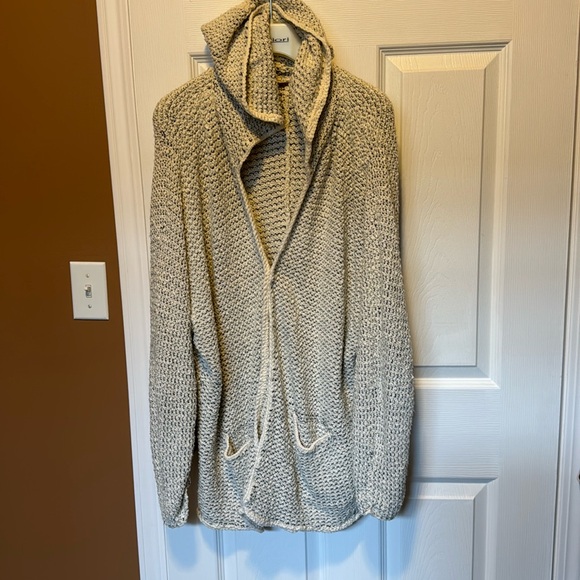 FP Free People  cotton cardigan, size large - Picture 1 of 5